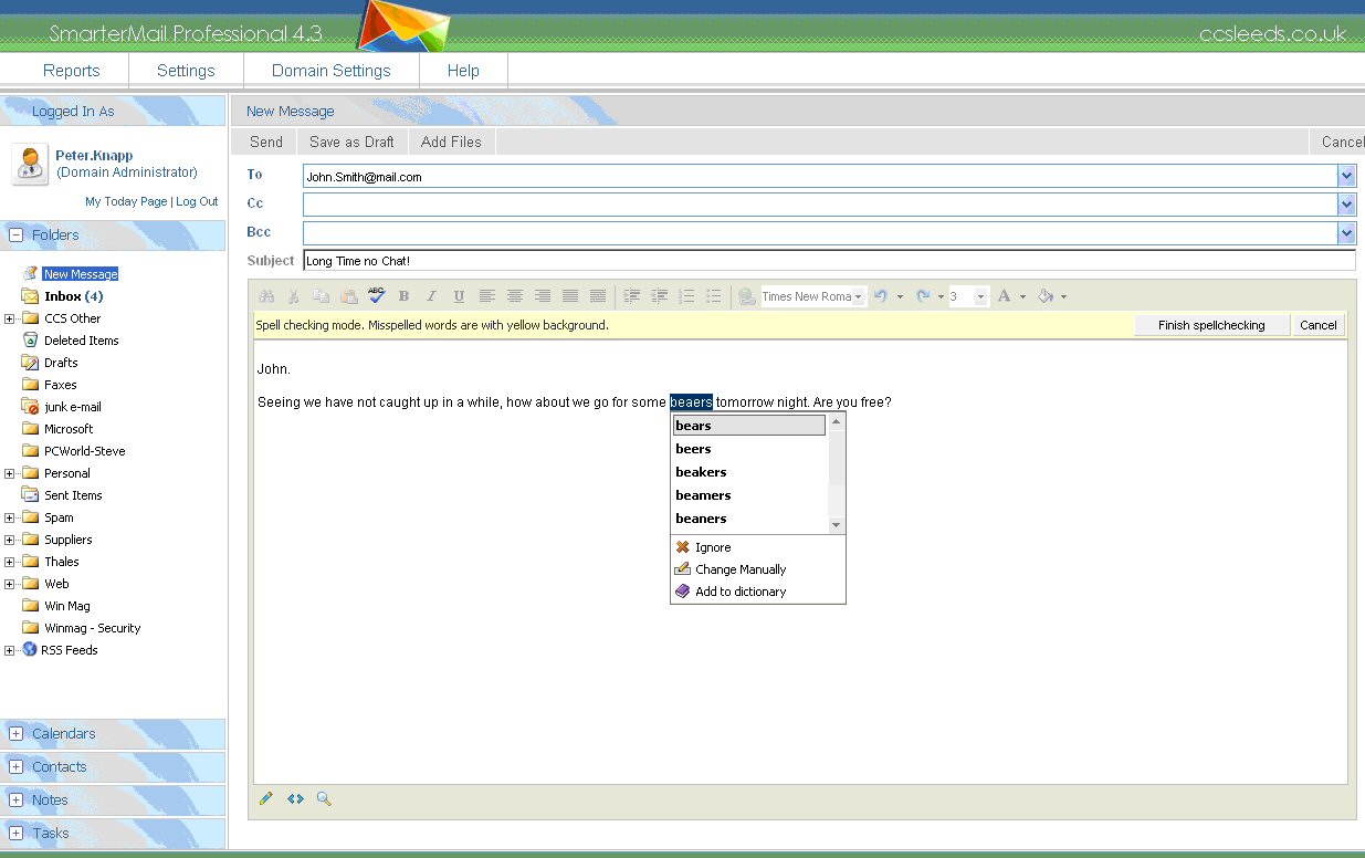 webmail services