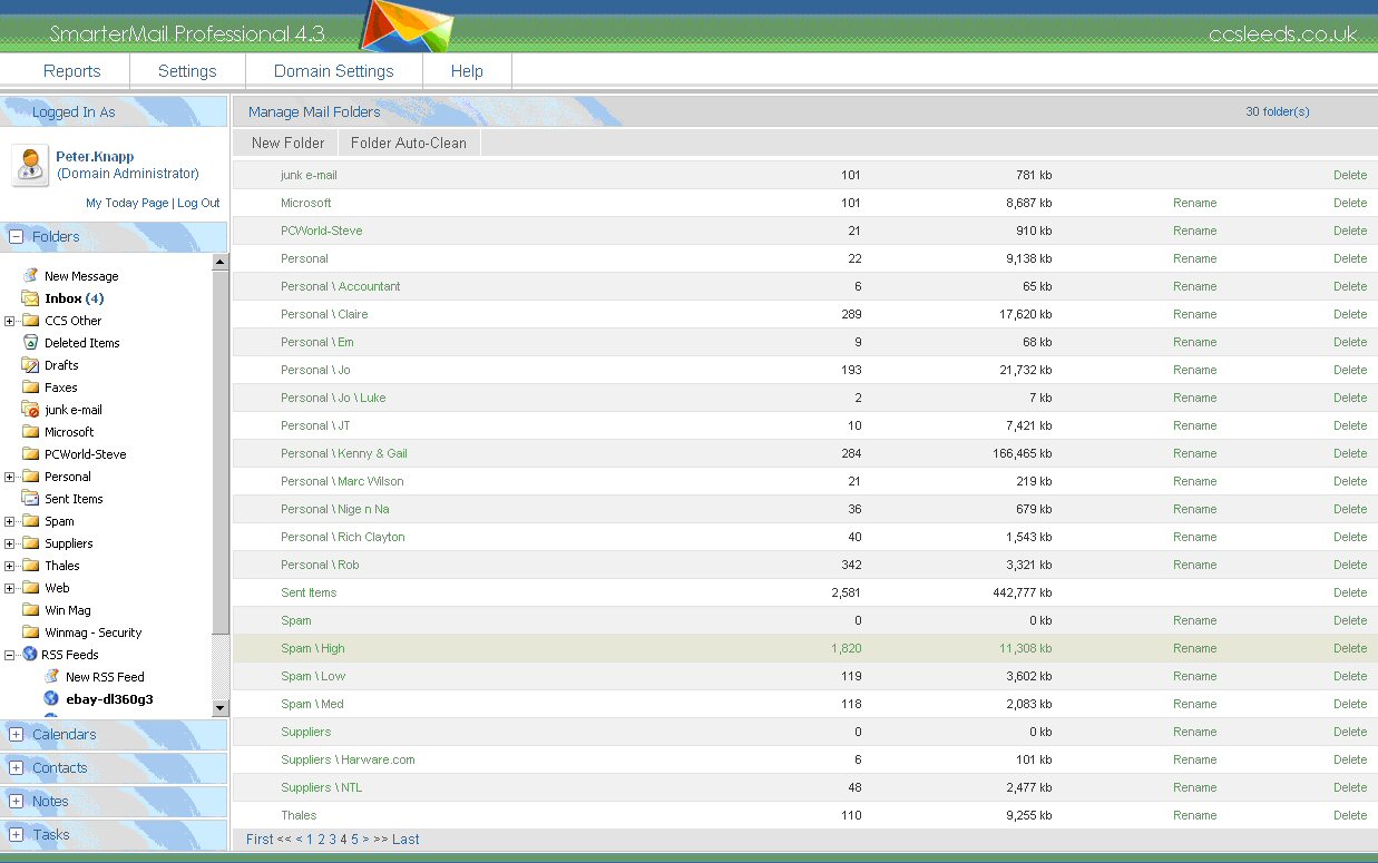 webmail service