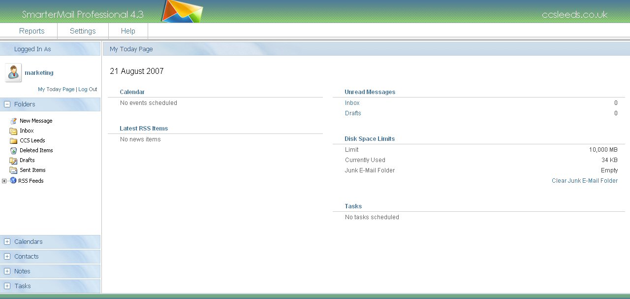 webmail services